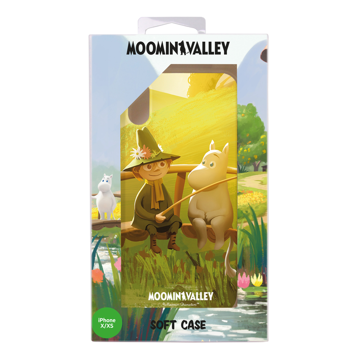 Moomin Valley Soft Case Moomin & Snufkin