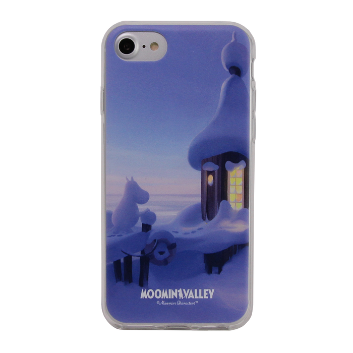 Moomin Valley Soft Case The Boathouse winter