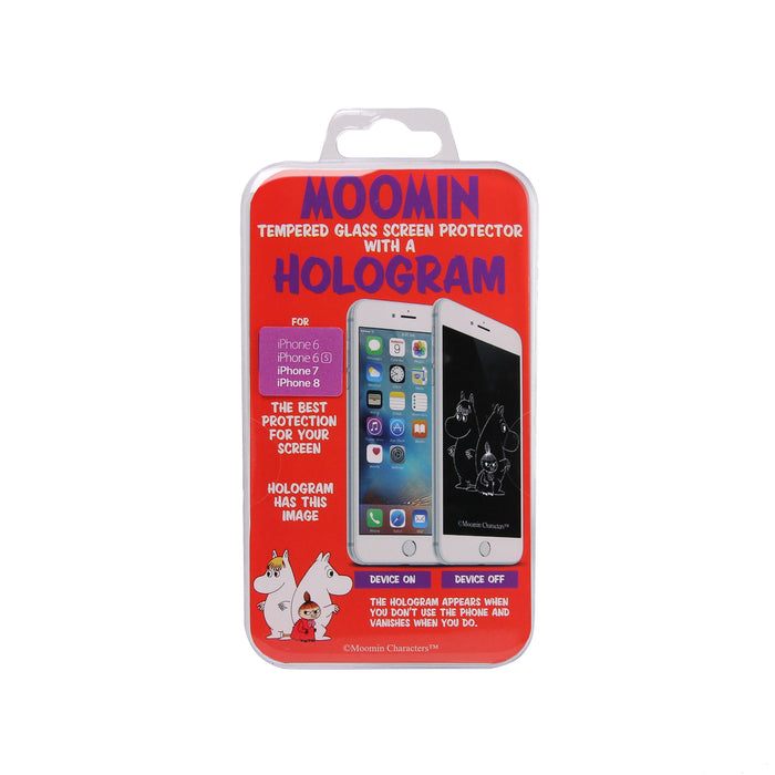 Moomin holographic screen protector Moomintroll, Snorkmaiden & Little My
